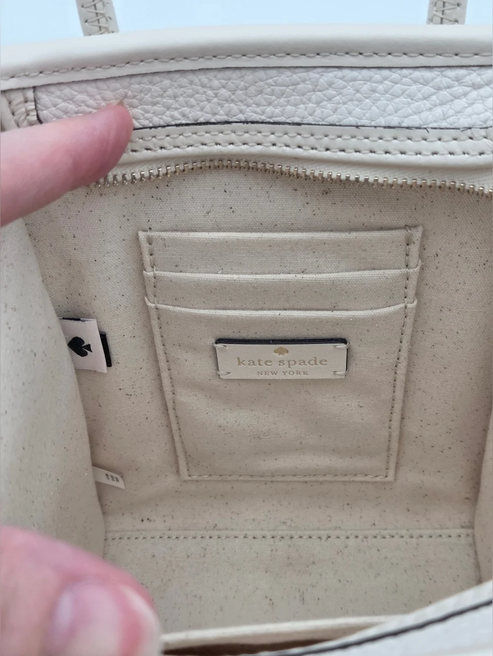 Kate Spade New York Ella Mini Tote In Parchment